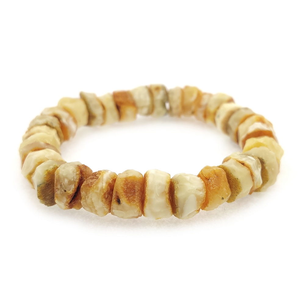 Браслет "Таблетка" янтарь